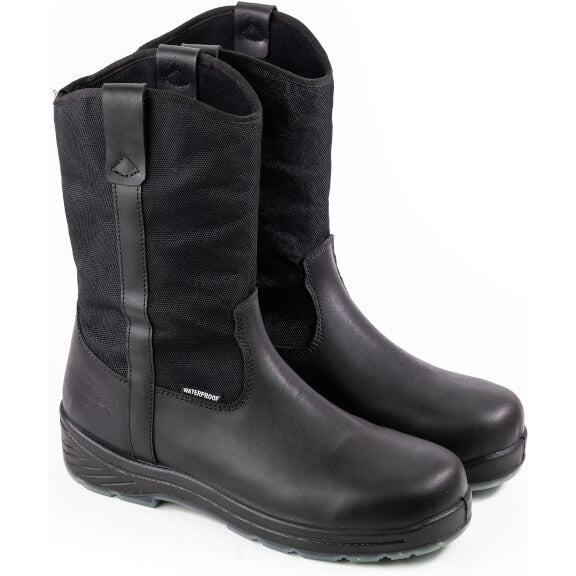 Thorogood Dual Gender Thoro-Flex Slip-On 10" WP Shoe- Black - 834-6136 7 / Medium / Black - Overlook Boots
