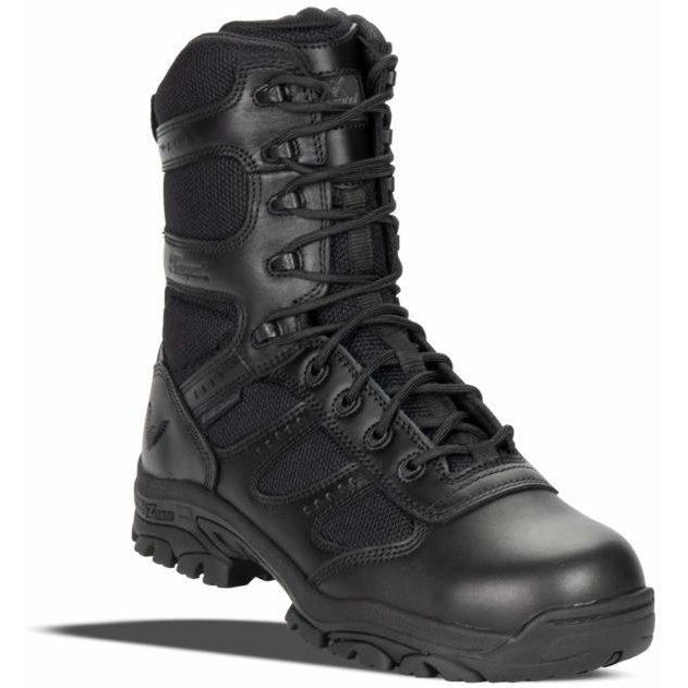 Thorogood Men's The Deuce 8" WP Side Zip Duty Boot - Black - 834-6219  - Overlook Boots