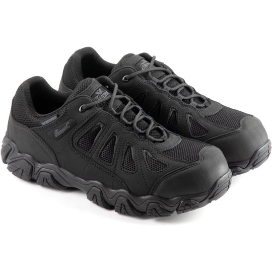 Thorogood Men's Crosstrex Series Oxford Safety Toe Waterproof Work Shoe 804-6493 4.0 / Medium / Black - Overlook Boots