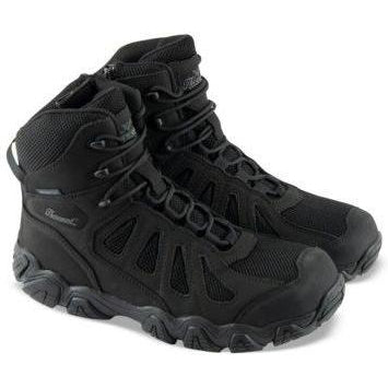 Thorogood Men's Crosstrex 6" Waterproof Side-Zip Work Boot - Black - 834-6295 8.0 / Medium / Black - Overlook Boots
