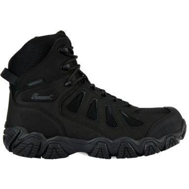 Thorogood Men's Crosstrex 6" Waterproof Side-Zip Work Boot - Black - 834-6295 - Overlook Boots