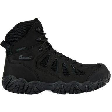 Thorogood Men's Crosstrex 6" WP Side-Zip Work Boot - Black - 834-6295  - Overlook Boots