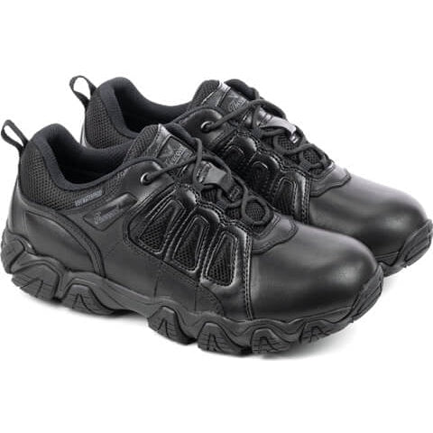 Thorogood Men's Crosstrex Oxford Comp Toe WP Duty Shoe Black- 804-6386 8 / Medium / Black - Overlook Boots