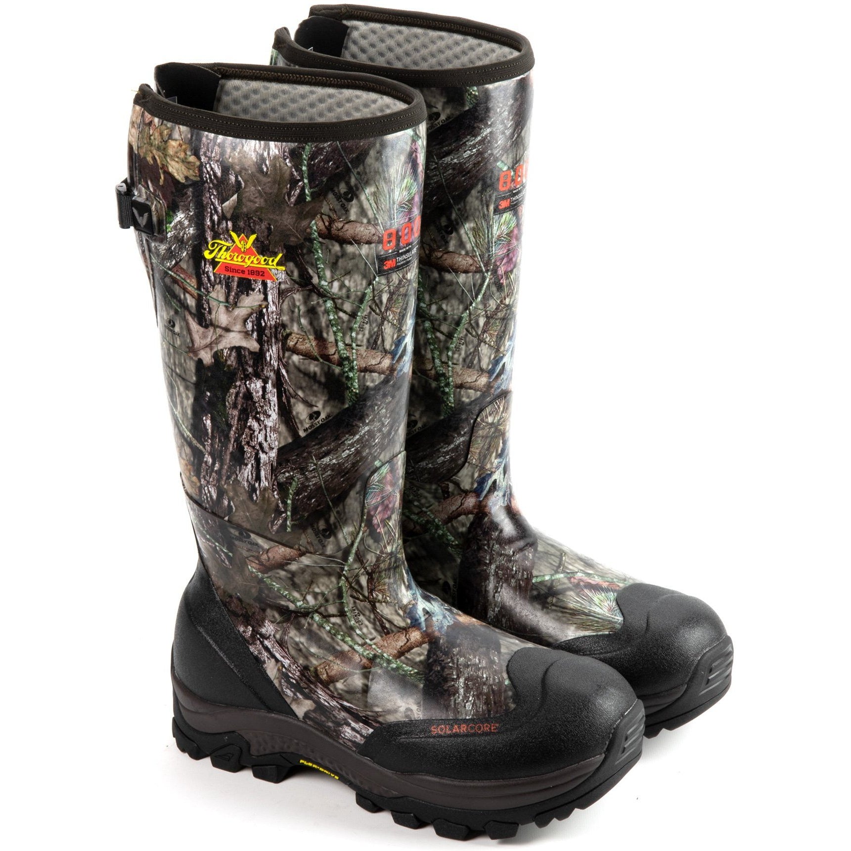 Thorogood Men's Infinity FD 17" WP 800G Ins Rubber Hunt Boot - 867-0108 8 / Medium / Mossy Oak - Overlook Boots