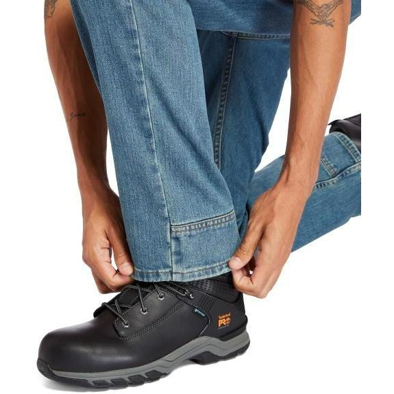 Timberland Pro Men's Grit-N-Grind Jeans Work Pant - Stone Wash - TB0A1HYSB88  - Overlook Boots
