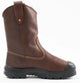 Steel Blue Men's Heeler Metguard Bump 10" Waterproof Steel Toe Work Boot - Oak - 862905 - Overlook Boots
