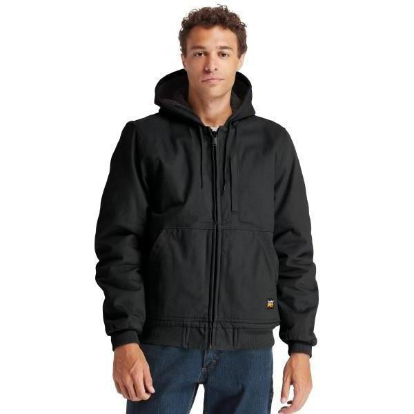 Timberland Pro Men's Gritman Hooded Ins Work Jacket - Black - TB0A1VB4015  - Overlook Boots