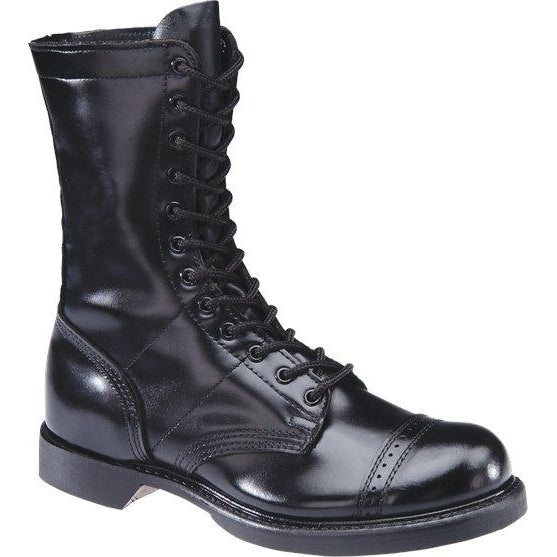 Corcoran Men's 10" Soft Toe Made in USA Military Jump Boot - Black - 975 6 / Medium / Black - Overlook Boots
