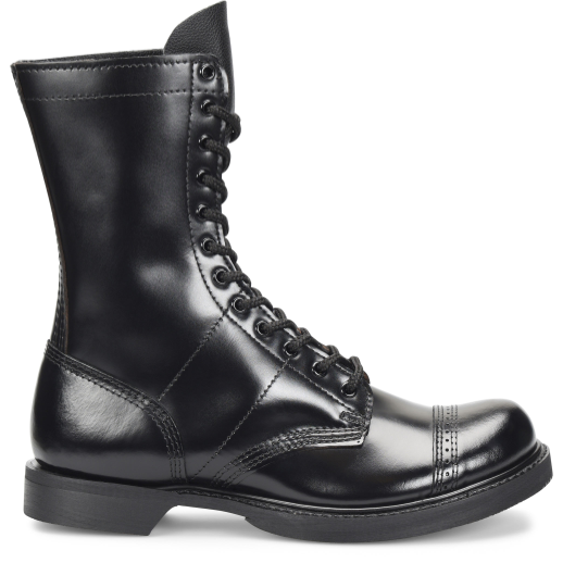 Corcoran Men's 10" Soft Toe Made in USA Military Jump Boot - Black - 975  - Overlook Boots