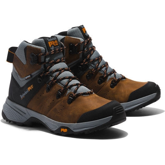 Timberland Pro Men's Switchback Soft Toe WP Hikers Work Boot -Brown- TB0A5TAY214 7 / Medium / Brown - Overlook Boots