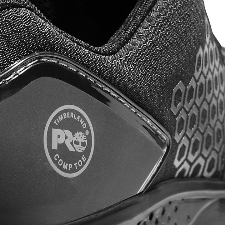 Timberland Pro Men's Reaxion Composite Toe Work Shoe- Black - TB0A1ZA2001 - Overlook Boots