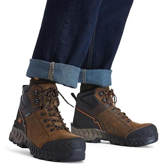 Timberland Pro Men's Work Summit 6" Comp Toe WP Work Boot- TB0A225Q214  - Overlook Boots