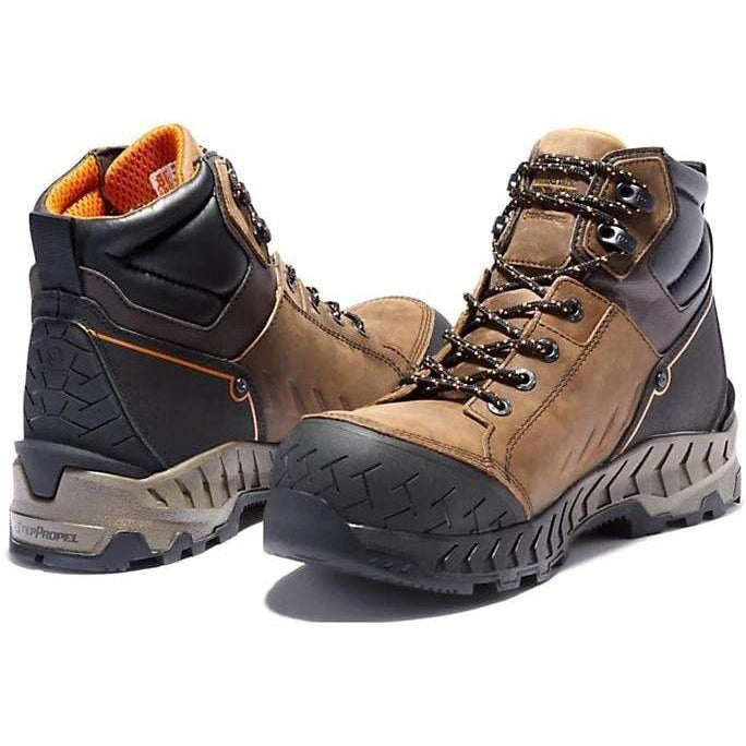 Timberland Pro Men's Work Summit 6" Comp Toe WP Work Boot- TB0A225Q214  - Overlook Boots