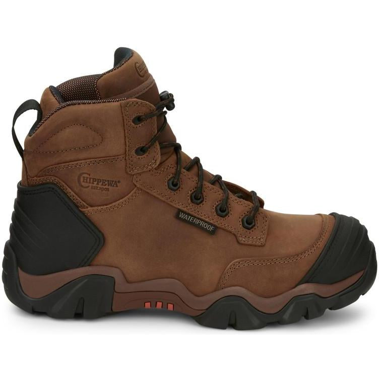 Chippewa Men's Cross Terrain 6" Comp Toe WP Lace Up Work Boot - AE5003  - Overlook Boots
