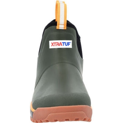 Xtratuf Men's Ice Rubber 6" Waterproof Ankle Deck Boot -Olive- AIMR300  - Overlook Boots