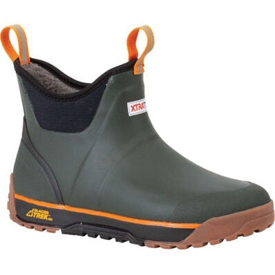 Xtratuf Men's Ice Rubber 6" Waterproof Ankle Deck Boot -Olive- AIMR300  - Overlook Boots