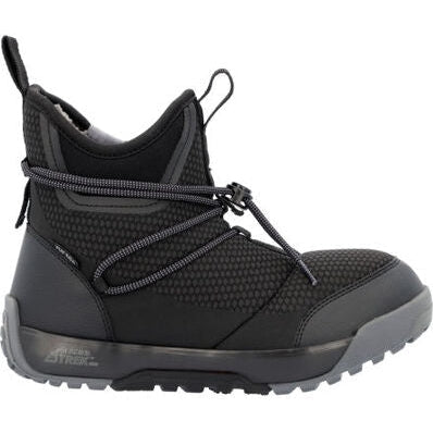 Xtratuf Women's Nylon Ice 6" WP 200G Ankle Deck Boot -Black- AIWN000 7 / Medium / Black - Overlook Boots
