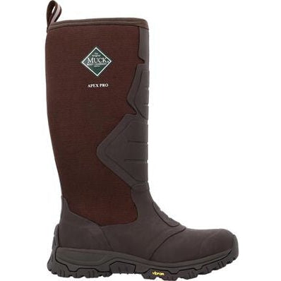 Muck Men's Apex Pro 16" WP Insulated Outdoor Work Boot - Brown - APMS900 7 / Medium / Brown - Overlook Boots