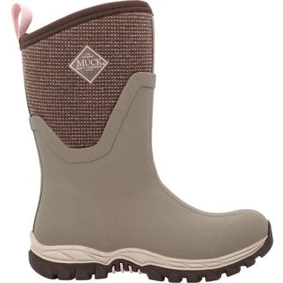 Muck Women's Artic Sport II WP Mid Outdoor Work Boots - Brown - AS2M901 7 / Medium / Brown - Overlook Boots