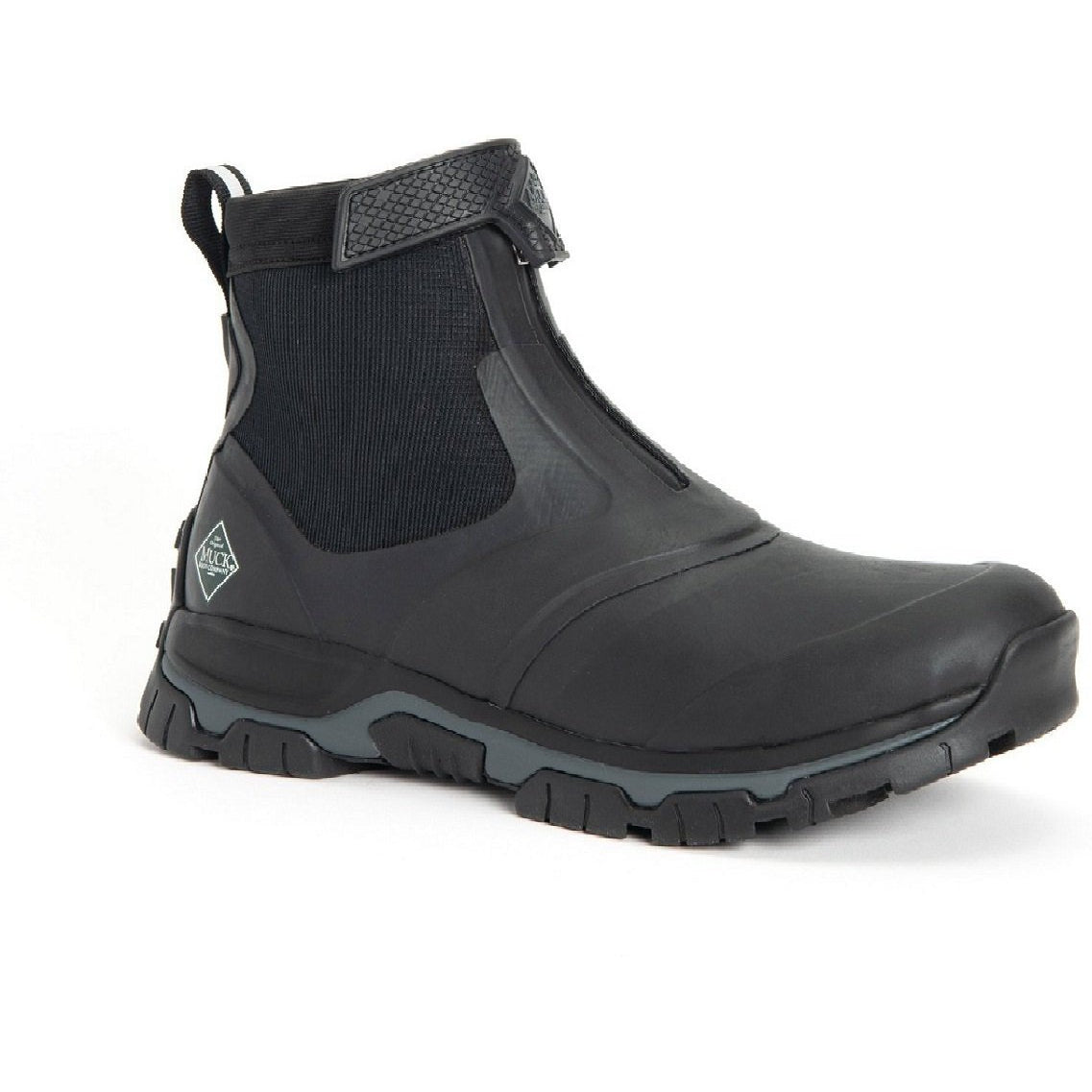 Muck Men's Apex Mid Zip Waterproof Hunt Boot - Black - AXMZ-000 7 / Medium / Black - Overlook Boots