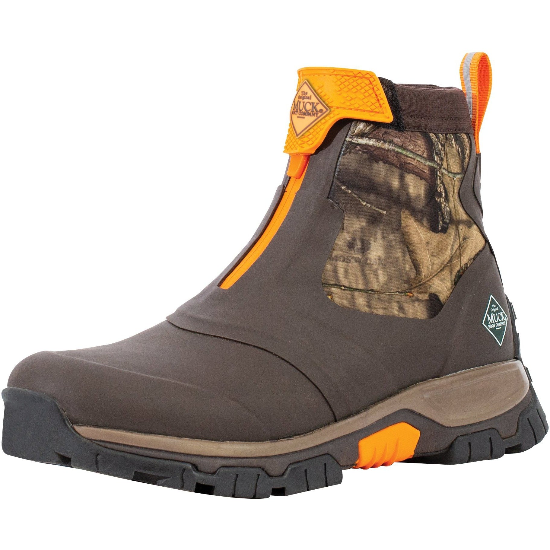 Muck Men's Apex Mid Zip WP Outdoor Hunt Boot - Camo - AXMZ-MOC  - Overlook Boots