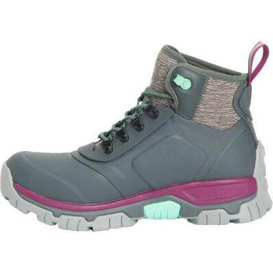 Muck Women's Apex Lace Up WP Outdoor Boot - Grey - AXWL-101  - Overlook Boots