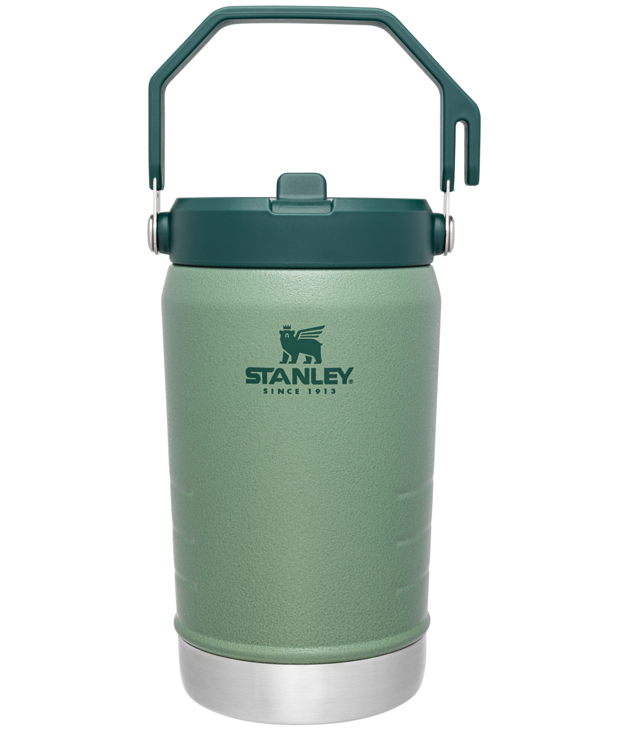 Stanley IceFlow Flip Straw Water Bottle - 40 oz - 09996 Green - Overlook Boots