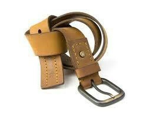 Timberland Pro Men's Vintage Style Rivet Double Stitch Leather Belt BP0008  - Overlook Boots