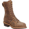 Carolina Men's Linesman 10" Composite Toe Waterproof Work Boot - Brown - CA1904 8.0 / Medium / Dark Brown - Overlook Boots