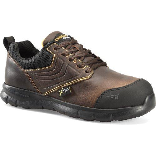 Carolina Men's Lytning 1.9 Composite Toe MG Lightweight Work Shoe - Brown - CA1906 8.0 / Medium / Dark Brown - Overlook Boots