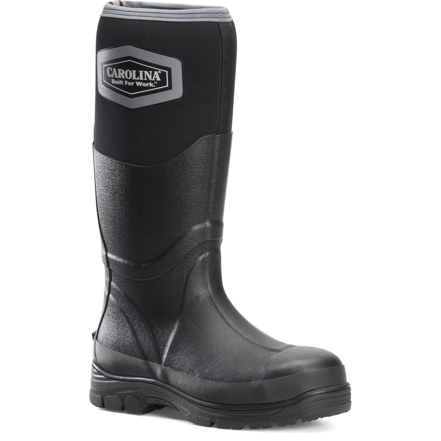 Carolina Men's Graupel 16" Steel Toe WP Rubber Work Boot - Black - CA2200 8 / Medium / Black - Overlook Boots