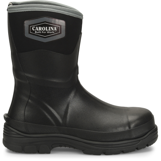 Carolina Men's Mud Jumper 10" Steel Toe WP PR Work Boot- Black- CA2201 6 / Medium / Black - Overlook Boots