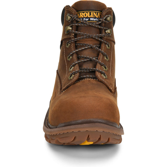 Carolina Men's Dormite 6" Composite Toe Waterproof Work Boot - Dark Brown - CA3558 - Overlook Boots