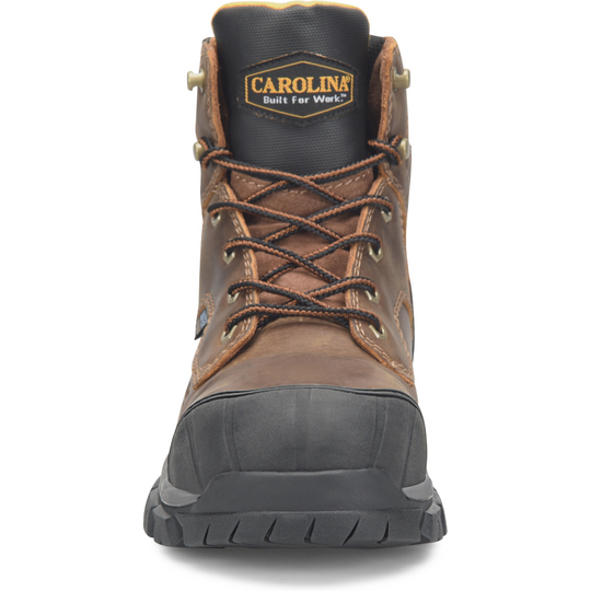 Carolina Men's Falcon 6" Steel Toe Lo Waterproof Work Boot -Brown- CA3590 - Overlook Boots