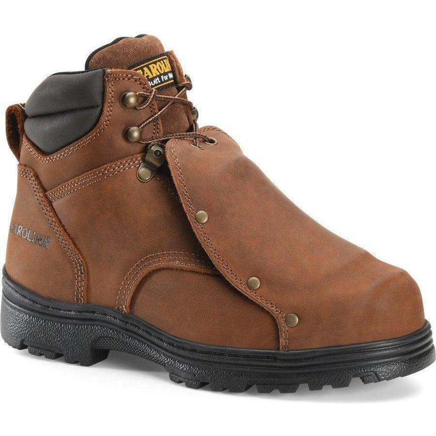 Carolina Men's Foreman 6" External Metguard Work Boot - Brown - CA3630 8 / Medium / Brown - Overlook Boots