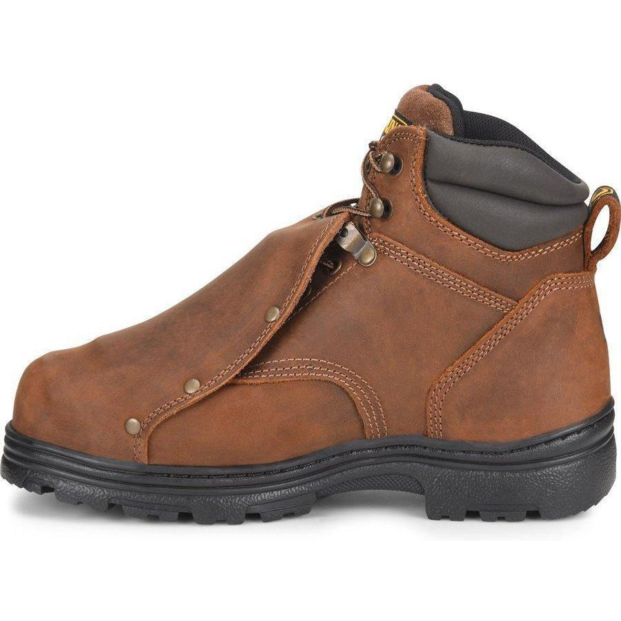 Carolina Men's Foreman 6" External Metguard Work Boot - Brown - CA3630  - Overlook Boots