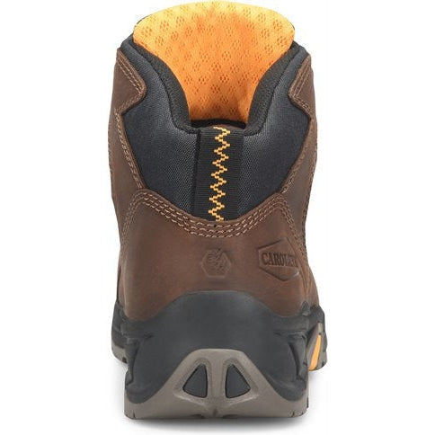 Carolina Men's Builder 5" WP Slip Resist Steel Toe Hiker Work Boot  - Brown - CA4501  - Overlook Boots