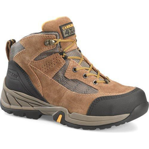 Carolina Men's Granite 5" Steel Toe Hiker Work Shoe Dark Brown- CA4561 8 / Medium / Dark Brown - Overlook Boots