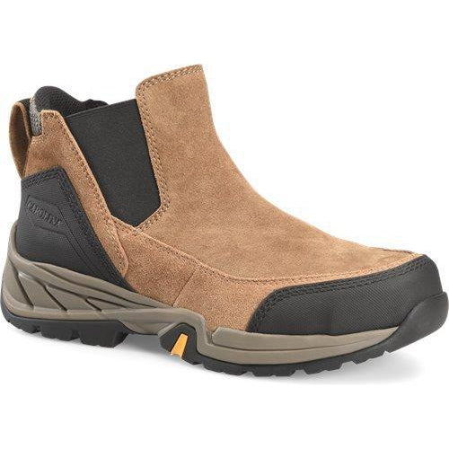 Carolina Men's Granite 6" Steel Toe Hiker Work Shoe Dark Brown- CA4563 8 / Medium / Dark Brown - Overlook Boots