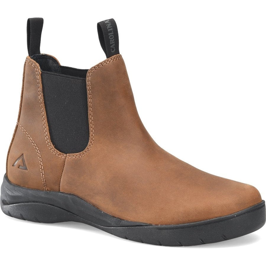 Carolina Men's Chelsea Comp Toe Align Cogent Work Shoe - Brown - CA4564 8 / Medium / Brown - Overlook Boots