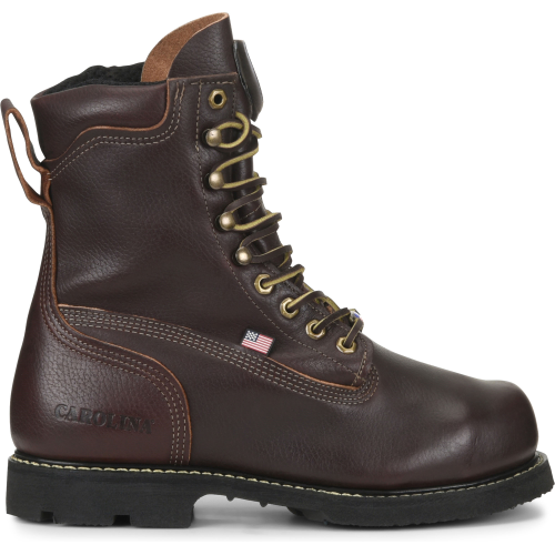 Carolina Men's INT 2.0 8" ST Internal Metguard Work Boot -Brown- CA518  - Overlook Boots