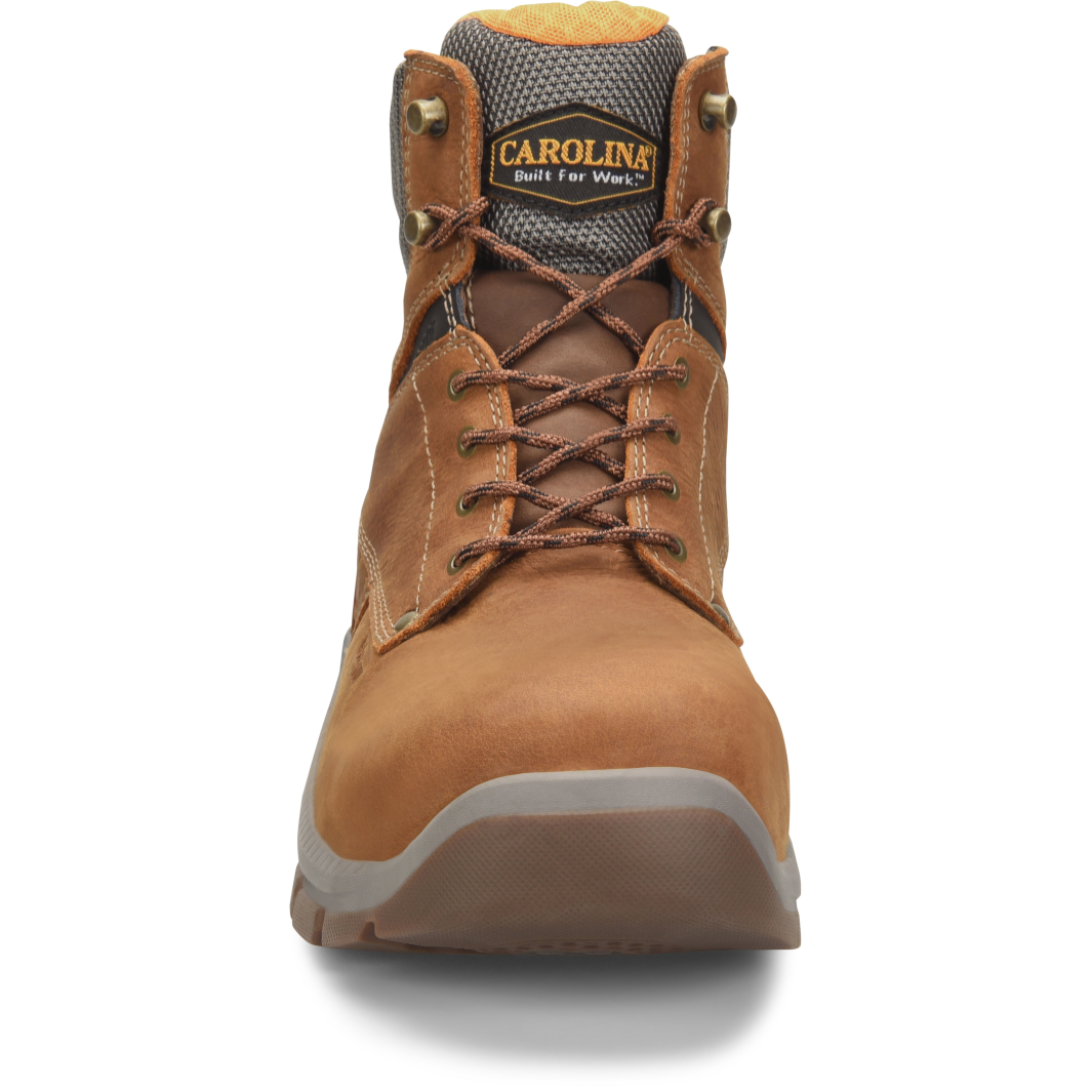 Carolina Men's Duke 6" Carbon Comp Toe WP Work Boot - Brown - CA5540  - Overlook Boots
