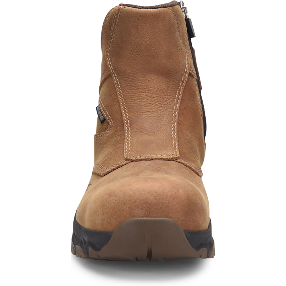 Carolina Men's Subframe 6" WP Side Zip Comp Toe Work Boot -Brown- CA5550  - Overlook Boots