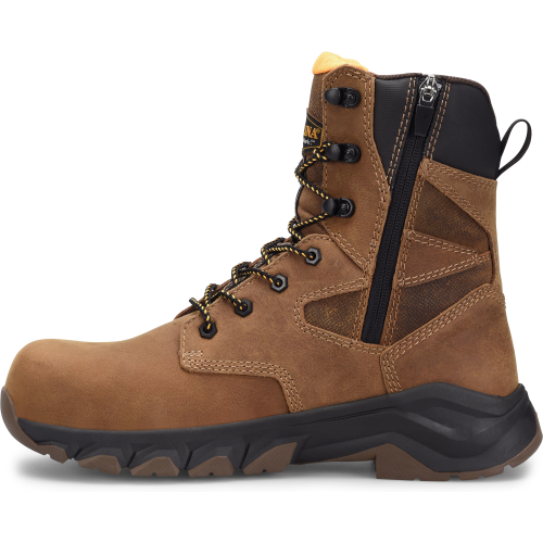 Waterproof work boots sales with side zipper
