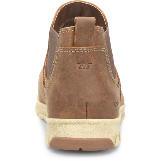 Carolina Men's S-117 Electrostatic Dissipative Alum Toe Lightweight Romeo Work Shoe - Brown - CA5574 - Overlook Boots