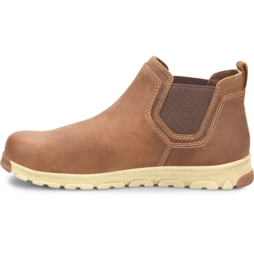 Carolina Men's S-117 Electrostatic Dissipative Alum Toe Lightweight Romeo Work Shoe - Brown - CA5574 - Overlook Boots