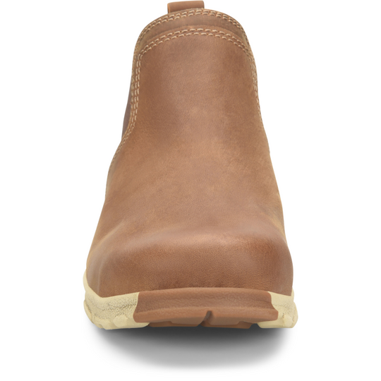 Carolina Men's S-117 Electrostatic Dissipative Alum Toe Lightweight Romeo Work Shoe - Brown - CA5574 - Overlook Boots