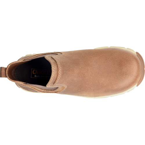 Carolina Women's S-117 Electrostatic Dissipative Romeo Alum Toe Lightweight Work Shoe - Brown - CA5671 - Overlook Boots