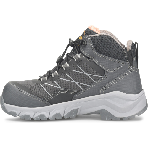 Carolina Women's Vya Comp Toe WP Slip Resist Hiker Work Boot -Grey- CA5677  - Overlook Boots