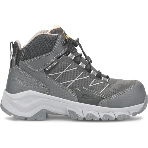 Carolina Women's Vya Comp Toe WP Slip Resist Hiker Work Boot -Grey- CA5677 6 / Medium / Grey - Overlook Boots